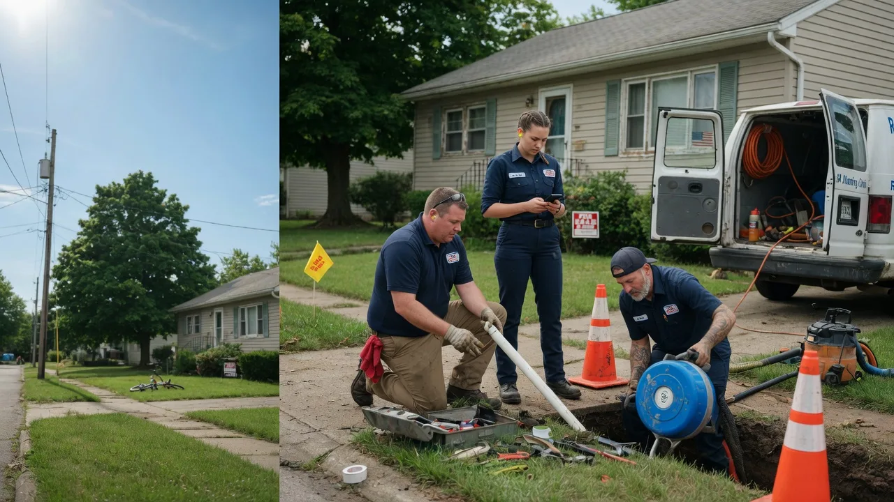 Sewer Line Repair in Worthville, KY near me